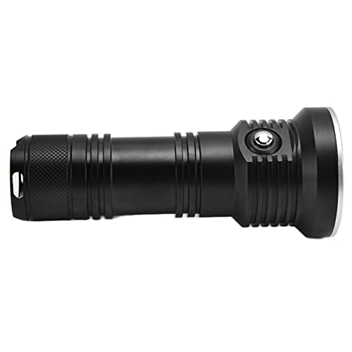 Lampe de poche 10000lm IP68 en aluminium robuste pour plongée 12d