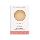 Olivia Care Bar Soap Packed with antioxidants, our brightening bar soap is enriched with organic olive oil, turmeric, and rosebuds to cleanse and hydrate the body and face 8 oz (Turmeric + Rose)