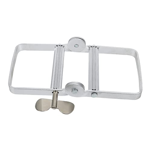 TOPBATHY Spremiagrumi Manuale per Estrusione di Dentifricio Spremiagrumi Alluminio per Uso Domestico Distribuzione Uniforme Adatto per Tubetti Detergenti