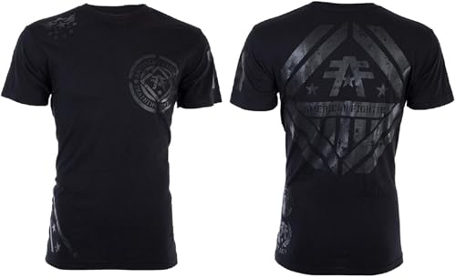 American Fighter Men's T-Shirt Averett Crewneck Black