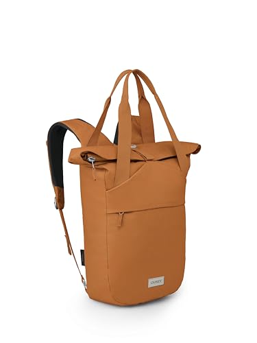 Osprey Arcane Zip Top Tote Backpack, Toffee Orange