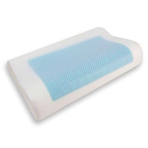 KLACK Almohada Viscoelástica con Gel Refrescante 49x28 cm