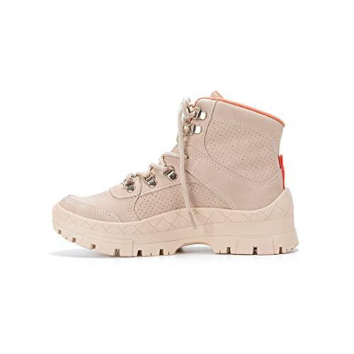Tênis Kolosh C2963 Bota Coturno Tratorado Cadarço Casual Feminino