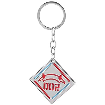 retsamradassaT Zero Two 02 002 chaveiro símbolo logotipo