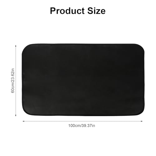 Miniatura 2 de Base Ignífuga De 100 X 60 Cm, Protección Contra El Calor, Placa De Protección Contra Chispas, Estera Ignífuga Resistente A Altas Temperaturas, Para Barbacoas, Estufas De Chimenea, Suelo, Césped