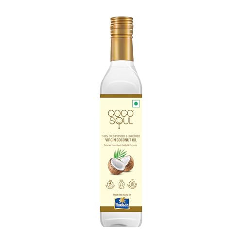 Image of Coco Soul Cold Pressed Natural Virgin Coconut Oil, 500 ml