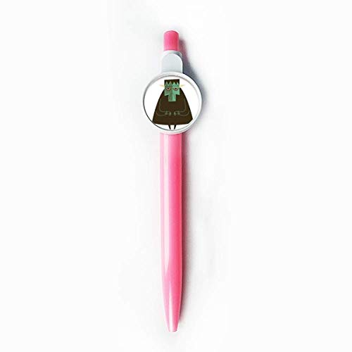 Stylo à bille rétractable Halloween fantôme bleu pour écriture