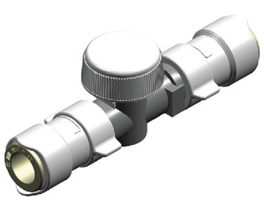 Whale Marine WX1574B Shut Off Valve 15mm