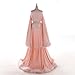 Blush Pink Bridal Robe Old Hollywood Satin Maternity Robe for Photoshoot Bathrobe Nightgown Lingerie for Women Sleepwear