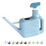 Time Concept Multipurpose Spray Bottle - Watering Pot and Sprinkler - Blue