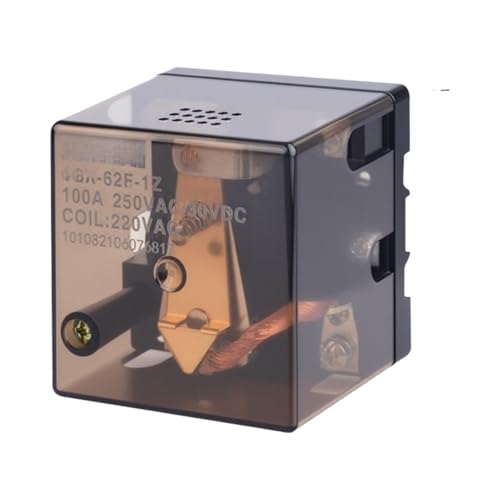 Relais AC220V 62F-1Z DC24V 100A contacteur de puissance monophasé pour armoire industrielle