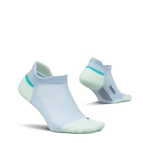 Image of Feetures Elite Max Cushion No Show Tab - Running Socks for Men & Women, Athletic Compression Socks, Moisture Wicking