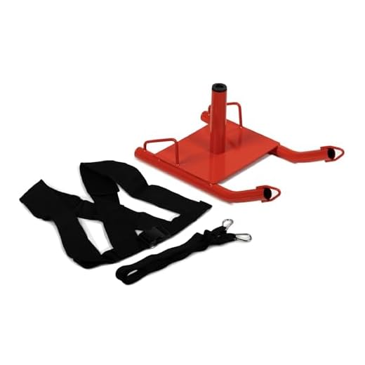 Titan Power Speed Sled w/ Harness Weighted Drag Sport Football
