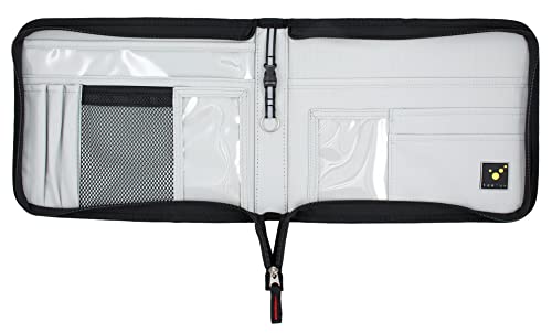 tee-uu TOUR Organizer Fahrtenbuchmappe - DIN A5 Querformat (schwarz)