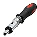 ULTECHNOVO Multi Screwdriver 1/4 Screwdriver Handle Multi-functional Tool Ratching 180° Ratatable Hex Bit Extension Wrench Handle Screw Driver with Comfortable Grip Screwdriver