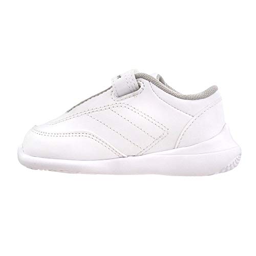 PUMA Puma Baby BMW M Motorsport Kart Cat III Hook and Loop Sneaker, White-Smoked Pearl, 6 US Unisex Infant
