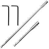 ISDVBUY 4 Packs Drill Bit Sets, High-Carbon Steel Spade Drill Bits Extension Key 6 and 12 Inch, Wood Spade Bit Extension for Furniture Carpentry Construction Wood Turners