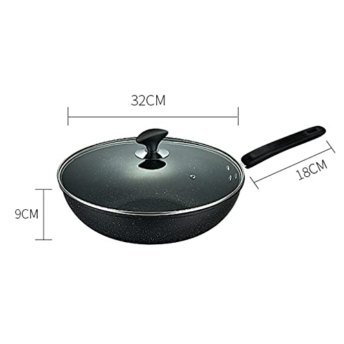Wok de acero carbono sin recubrimiento miniatura 6
