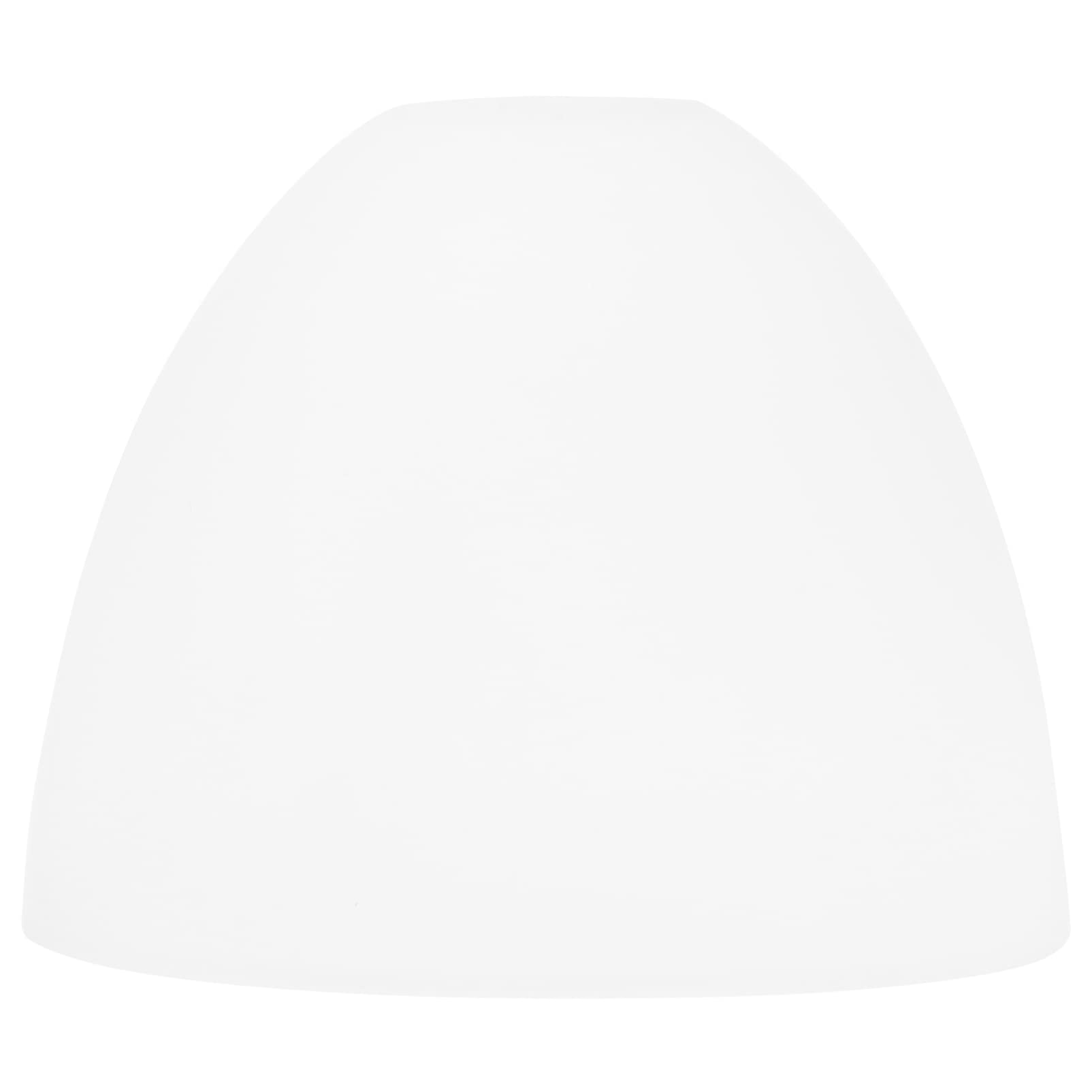Hemobllo White Frosted Glass Ceiling Lamp Cover E27 Lamp Holder, Easy to Install and Remove, for Household Decoration and Home Lampshade Decor