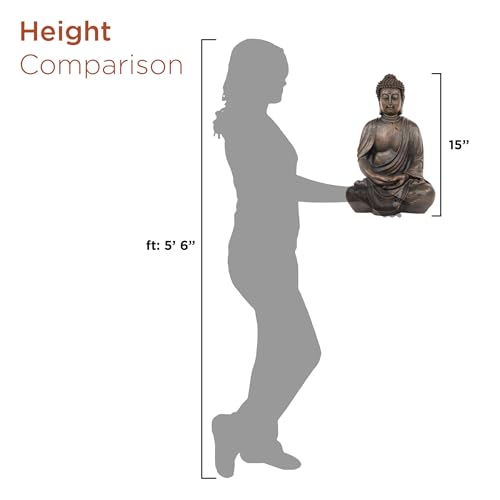 Alpine GEM170 Buddha Statue Decoration