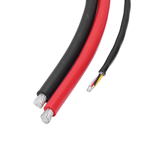 Conector AS150U hembra con cable de silicona antichispas y anillo impermeable para controlador 4