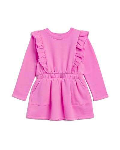 Vestido con volantes para niña que evita rozaduras y permite el juego libre