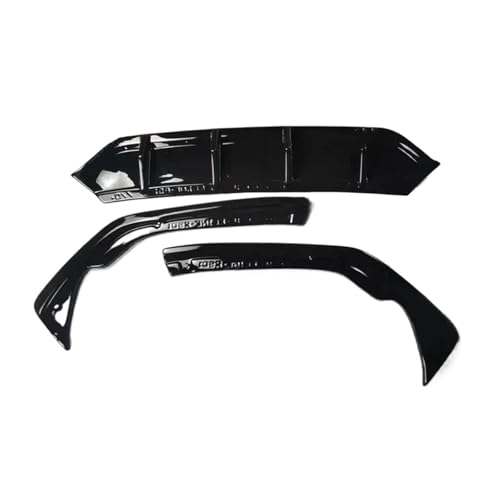 Difusor trasero para VW Arteon R Line 2020-2023 en acabado negro brillante con spoiler lateral