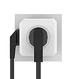 Steckdosenleiste 5-Fach, Würfel Steckdose für Zuhause/Büro/Reisen, Desktop Wandstecker Stromversorgung, Weiß