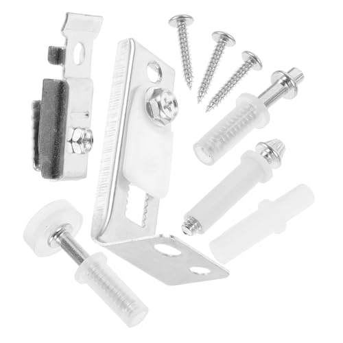 HOMOCONO Ferramenta Per Porte Pieghevoli Kit Di Riparazione Per Porte Soffietto Perni Superiori e Inferiori Guida Per Porta Battente Binario Per Porta Soffietto Strumenti Per Riparazione