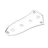 Blank Control Plate für E-Bass Jazz Bass.