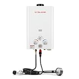 How To Clean Tankless Water Heater? GASLAND Tankless Water Heater Propane 10L 2.64GPM Outdoor Propane Shower for Camping & Off Grid,...