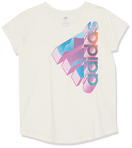 Image of Adidas Girls Short Sleeve Graphic Tee
