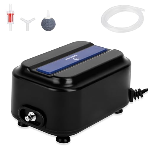 fishkeeper Pompa d'Aria per Acquario 2,5W