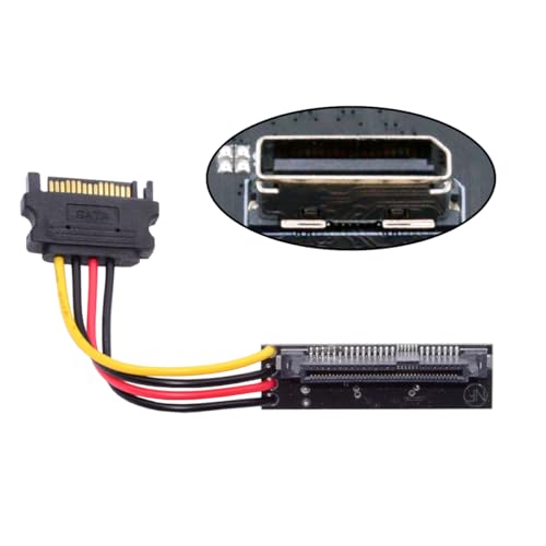 Convertidor SFF-8612 a U.2 U.3 SFF-8639 para SSD NVME miniatura 1