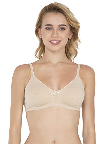 Image of Jockey 1722 Women Wirefree Non Padded Super Combed Cotton Elastane Stretch Medium Coverage Everyday Bra with Concealed Shaper Panel