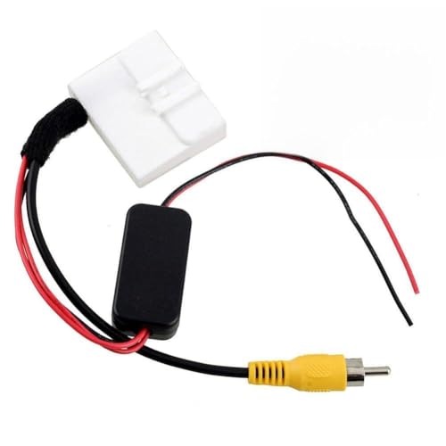 Wodsty Faisceau de câbles fixes pour caméra de recul pour Nissan Altima/Cube/Frontier/Juke/Lf/Murano/Sentra/Versa Note, adaptateur ABS 32 broches avec design...