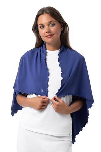 Image of Coolibar Women's Sun Shawl - UPF 50+ Sun Protection - Savannah in Future Dusk