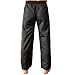 Taekwondo Training Pants – Black Lightweight 100% Polyester Martial Arts Pants – Flexible Fabric for Adults & Kids – Ideal for Practice & Sparring - 140 cm