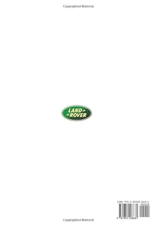 Land Rover Discovery Series 2 Workshop Manual 1999-2003: VDR 100090 (6) (Land Rover Workshop Manuals)