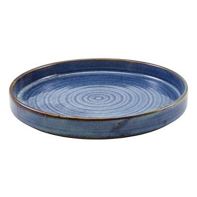 GenwareTerra Porcelain, Aqua Blue, Presentation Plate, 180mm, PR-PBL18, Pack of 6