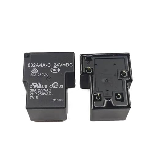 Relais 832A-1A-C-24VDC résout les pannes de commutation 24V 30A sur circuit 4 PIN