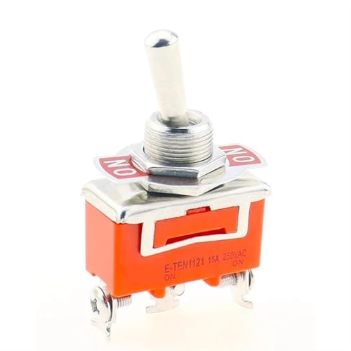 Interrupteur à bascule E-TEN1121 SPDT 3 broches ON-ON pour circuit 15A