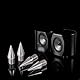 PrecisionGeek - Speaker Spikes M8 10mm Long, Cone 10mm Diameter, Silver, Material Stainless Steel, for Speakers, HiFi Stands, Cabinets, Soundbars - Set of 4 Pieces