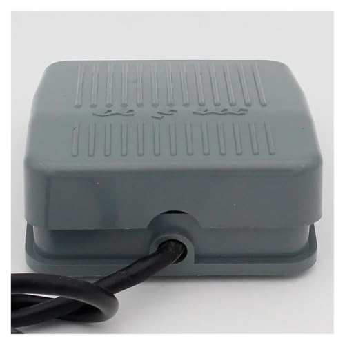 Interrupteur à pédale de commande momentané SPDT 400V robuste gris