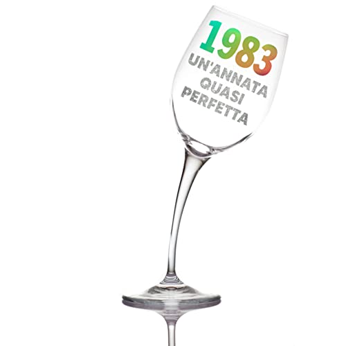 Aurìca Calice Vino Personalizzato Piegato Idee Regalo Donna E Uomo...