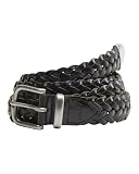 [リーバイス] ベルト WESTERN BRAID メッシュ 編み込み レザー 005D6-0001 US 75
