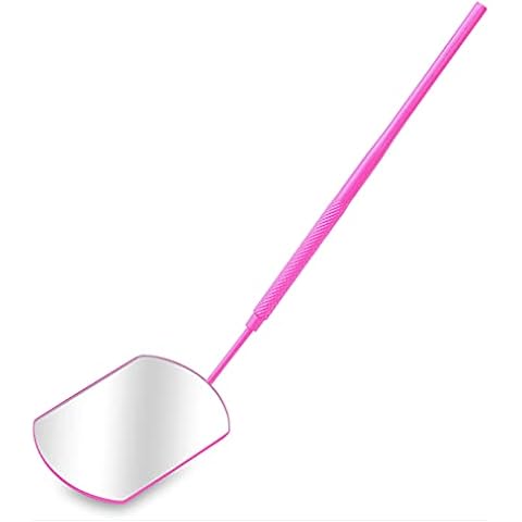 SIVOTE Lash Mirror Make Up Mirror Detachable Stainless Steel Square Round Lash Extention Supplies Cover