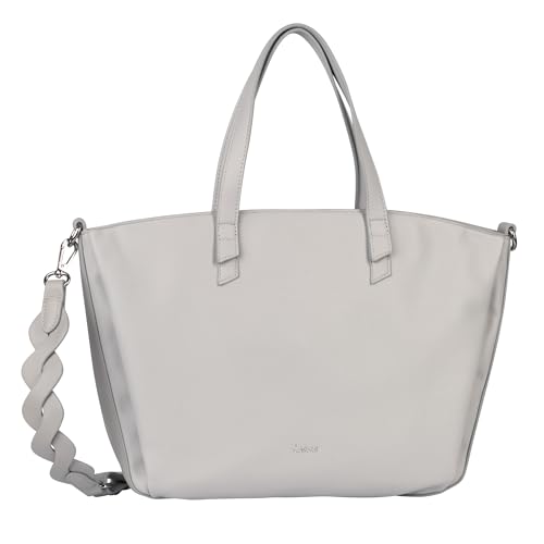 Gabor bags Pipa Sac à bandoulière zippé grand format gris pour femme style moderne