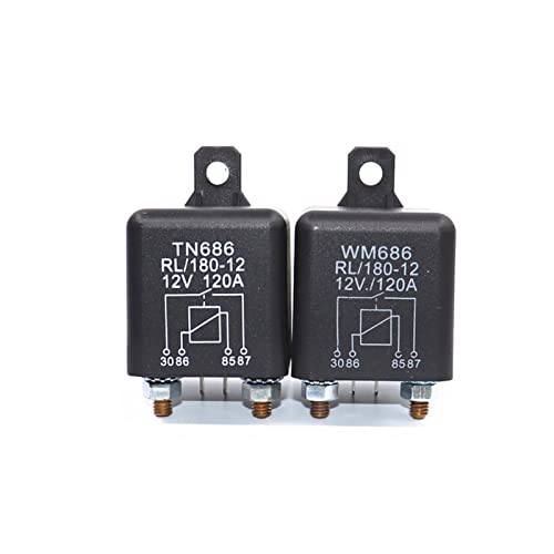 Relé para coche 12V 200A FUDGIO para solucionar caídas de tensión en el motor 5