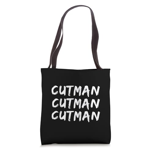 Cutman Tee For Funny Boxer Cutman Sign Funny Boxing Tote Bag